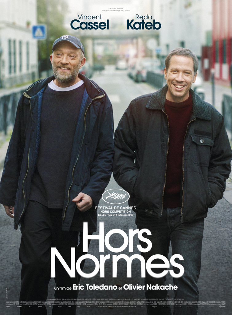 Plakat til filmen Hors normes (De usedvanlige)