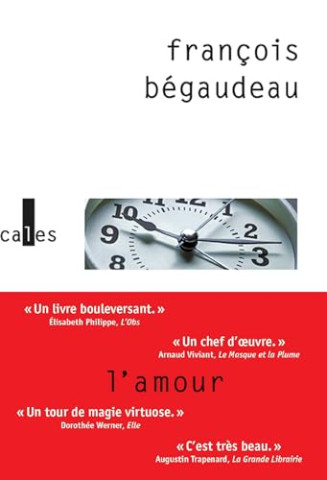 Amour, en bok av François Begaudeau